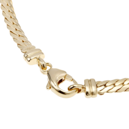 Bracelet en or jaune, maille anglaise 3,6 mm