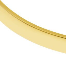 Bracelet jonc ouvert en or jaune et diamants