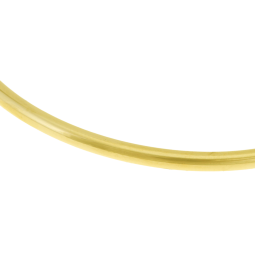 Bracelet jonc bebe or jaune flexible 2mm