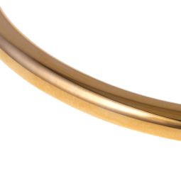Bracelet jonc en or jaune ouvrant, fil 4 mm