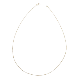 Chaîne en or jaune, maille forçat