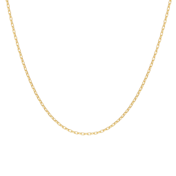 Chaîne en or jaune, maille forçat