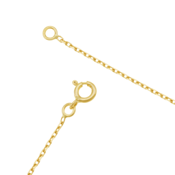 Chaîne en or jaune, maille forçat