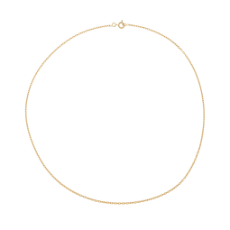 Chaîne en or jaune, maille forçat