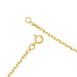 Chaîne en or jaune, maille forçat