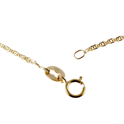 Chaîne en or jaune, maille fantaisie