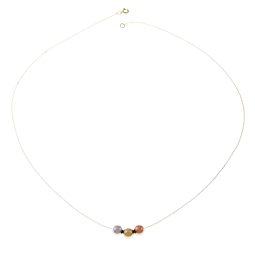 Collier en 3 ors