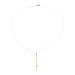 Collier en or jaune, pampilles