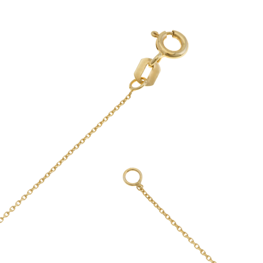 Collier en or jaune, coeur Collier en or jaune, coeur