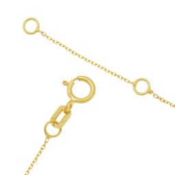 Collier en or jaune et grenat, phénix