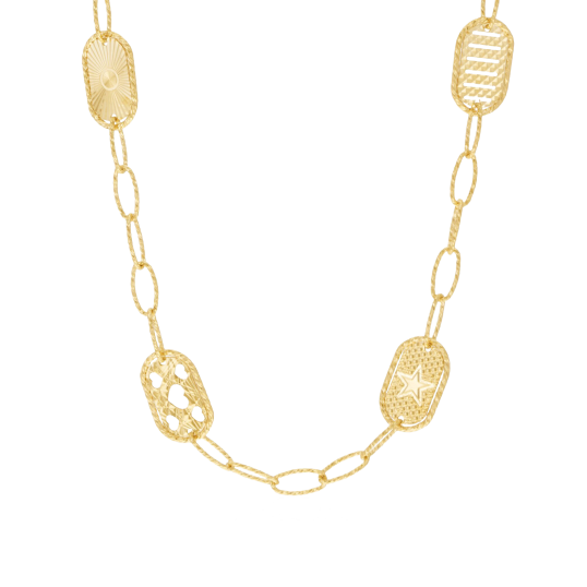 Collier en or jaune Collier en or jaune