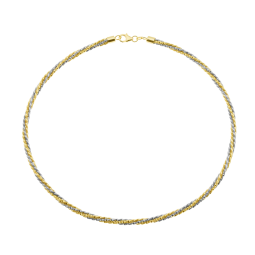 Collier en 2 ors 