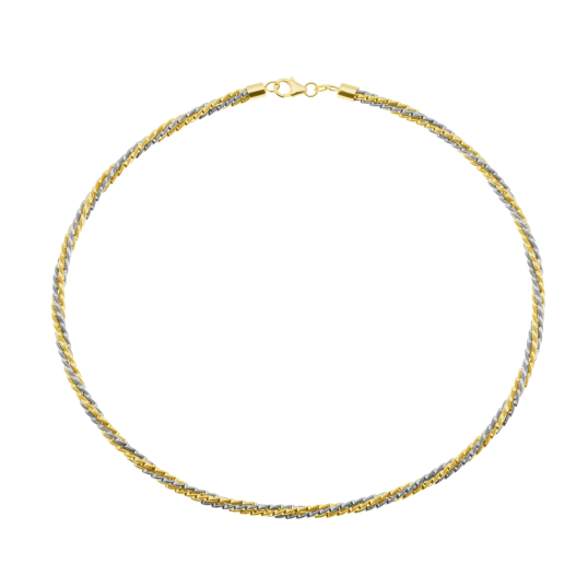 Collier en 2 ors 