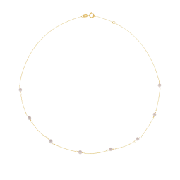 Collier en or jaune et perles de culture