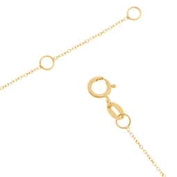Collier en or jaune et perle de culture