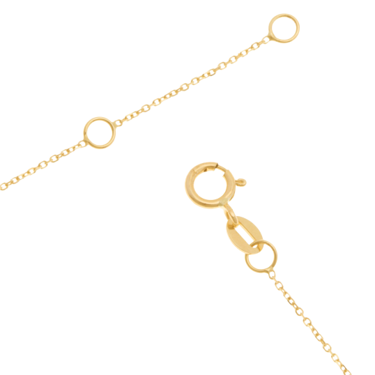 Collier en or jaune et perle de culture