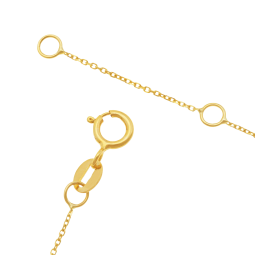 Collier en or jaune et nacre grise