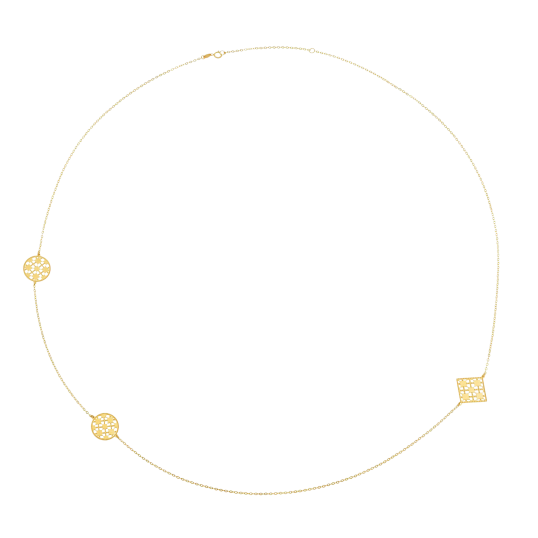 Collier sautoir en or jaune 