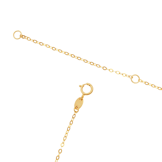 Collier sautoir en or jaune 