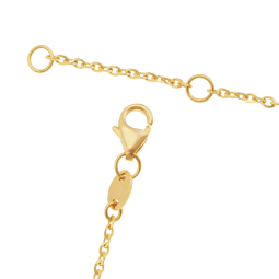 Collier en or jaune, papillon