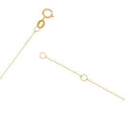 Collier en or jaune et laque 