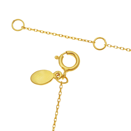 Collier en or jaune et rhodié, cordiérite et diamants