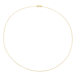 Chaîne en or jaune, maille forcat