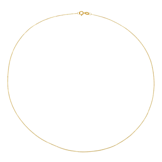 Chaîne en or jaune, maille forcat