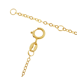 Collier en or jaune, love