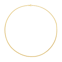 Collier en or jaune, maille marine