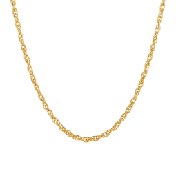 Collier en or jaune, maille fantaisie