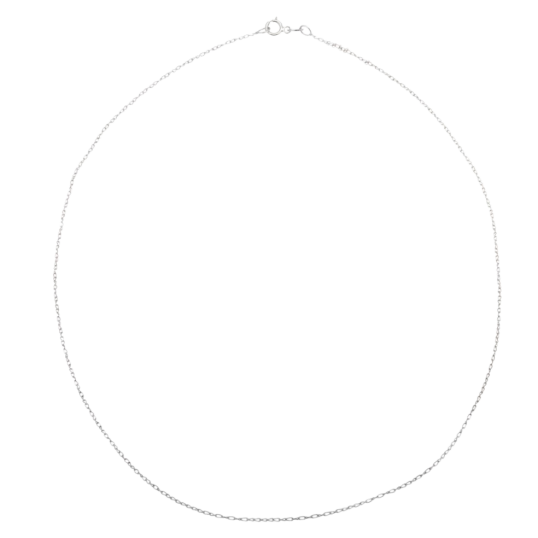 Chaîne en or gris, maille fantaisie Chaîne en or gris, maille fantaisie