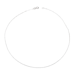 Chaîne en or gris, maille fantaisie