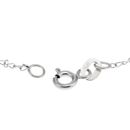 Chaîne en or gris, maille fantaisie