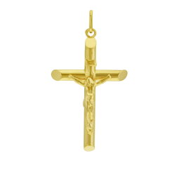Croix en or jaune, Christ