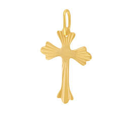 Croix en or jaune