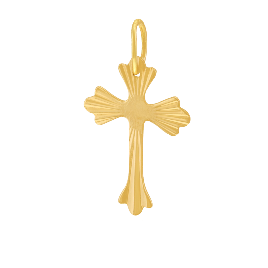 Croix en or jaune