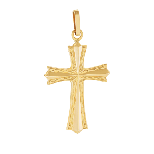 Croix en or jaune