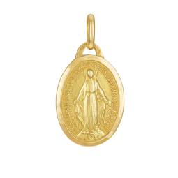 Médaille en or jaune, Vierge