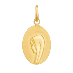 Médaille en or jaune Vierge