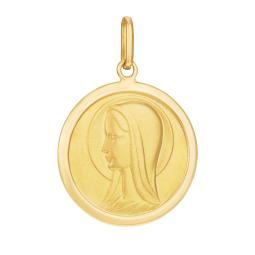 Médaille en or jaune, Vierge