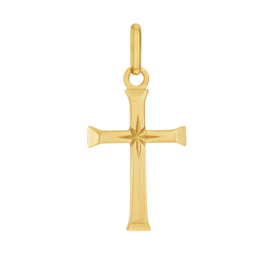 Croix en or jaune