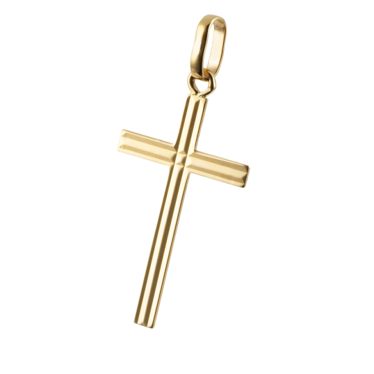 Croix en or jaune