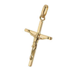 Croix en or jaune, Christ