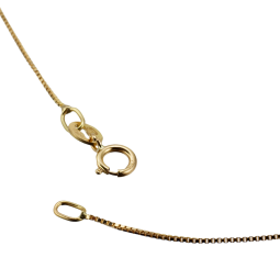 Collier en or jaune, perle de culture et oxydes de zirconium
