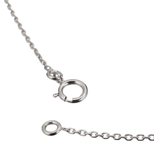 Pendentif en or gris et diamants