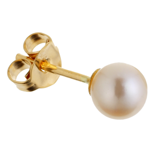 Boucles d'oreilles perle de culture d'eau douce