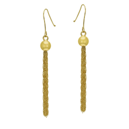 Boucles d'oreilles en or jaune