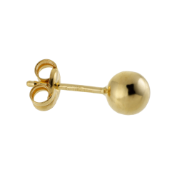 Boucles d'oreilles en or jaune 5 mm