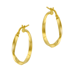 Créoles en or jaune
